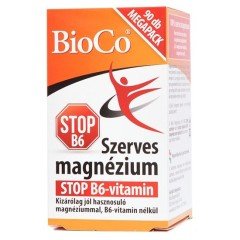 Bioco szerves magnézium stop b6-vitatmin 90db Bioco szerves magnézium stop b6-vitatmin 90db