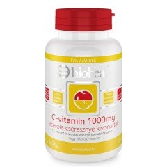 Bioheal 1000mg c-vitamin+acerola tabletta 70db