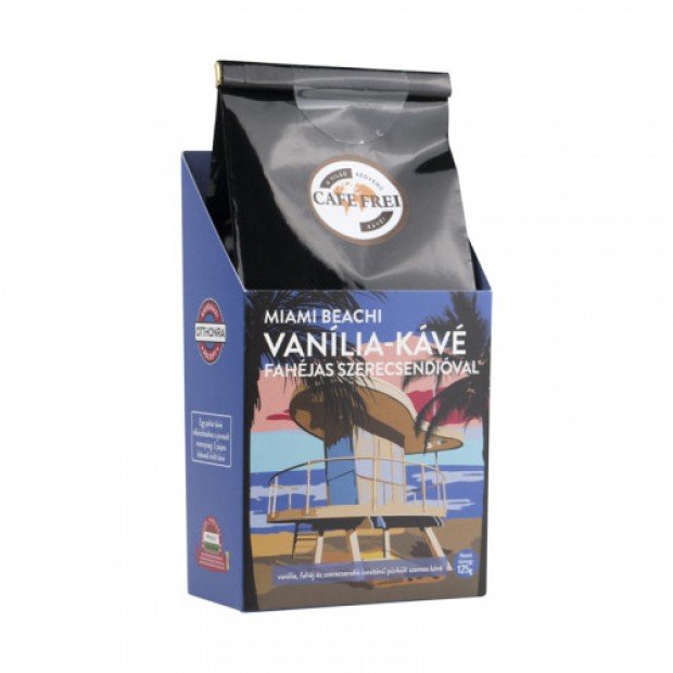 Cafe frei miami beach-i vanília szemeskávé 125g