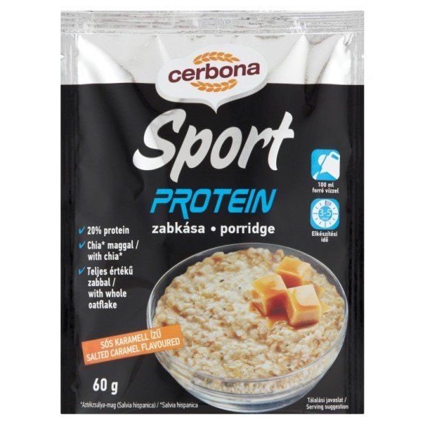 Cerbona zabkása protein sós karamell 60g