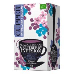 Cupper bio gyümölcstea feketeribizli&kékáfonya 20filter Cupper bio gyümölcstea feketeribizli&kékáfonya 20filter