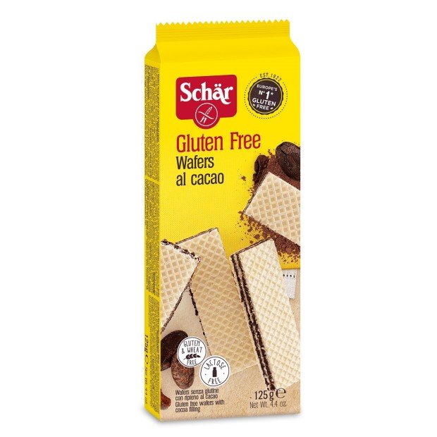 Schar gluténmentes wafer kakaós ostya 125g 