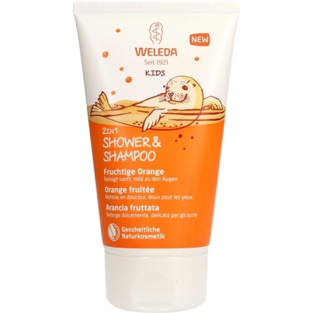 Weleda kids sampon-tusfürdő narancs 150ml