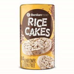 Benlian puffasztott rizs len- és napraforgómaggal 100g Benlian puffasztott rizs len- és napraforgómaggal 100g