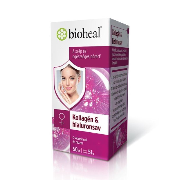 Bioheal kollagén - hialuronsav 60db