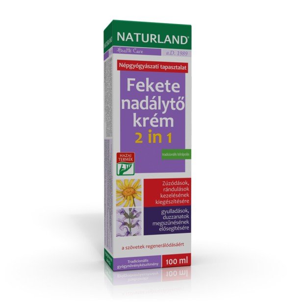 Naturland feketenadálytő krém 2In1 100ml