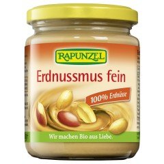 Rapunzel bio földimogyorókrém natur 250g 