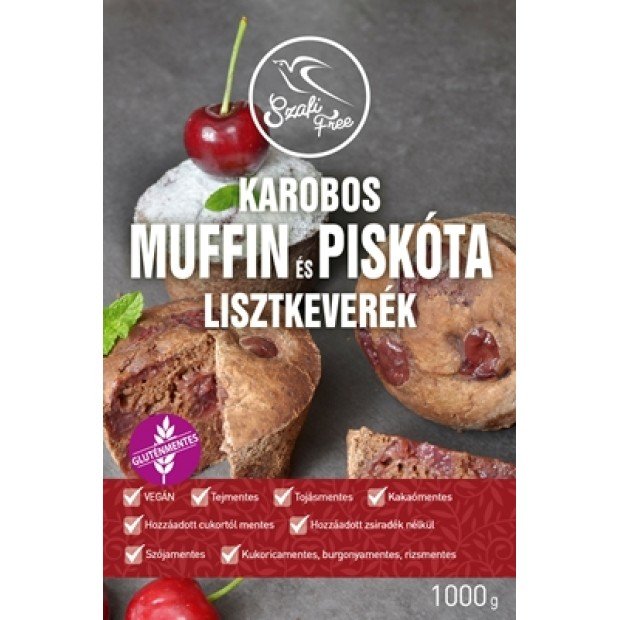 Szafi free karobos lisztkeverék piskótához és muffinhoz 1000g