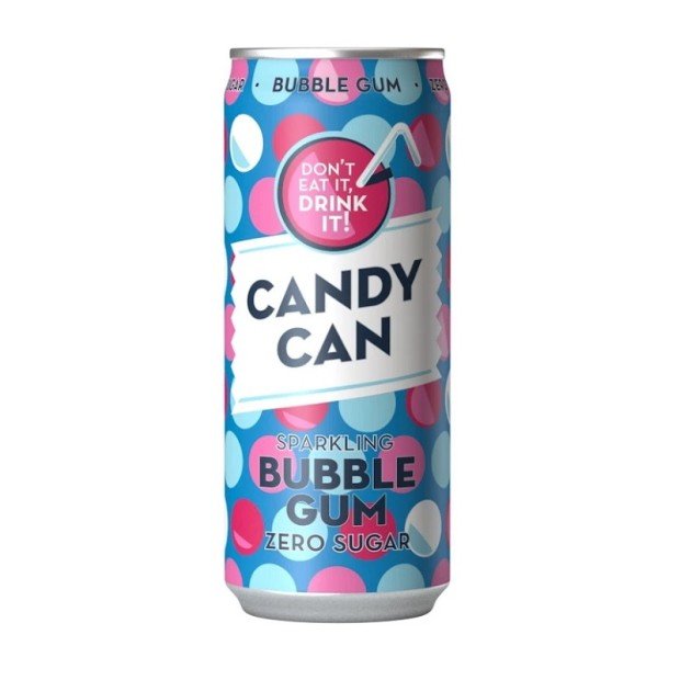 Candy can bubblegum zero sugar ital 330ml