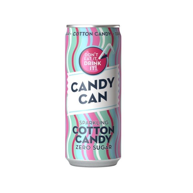 Candy can cotton candy zero sugar ital 330ml