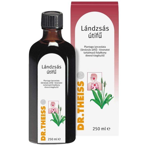 Dr.Theiss lándzsás útifű szirup 250ml