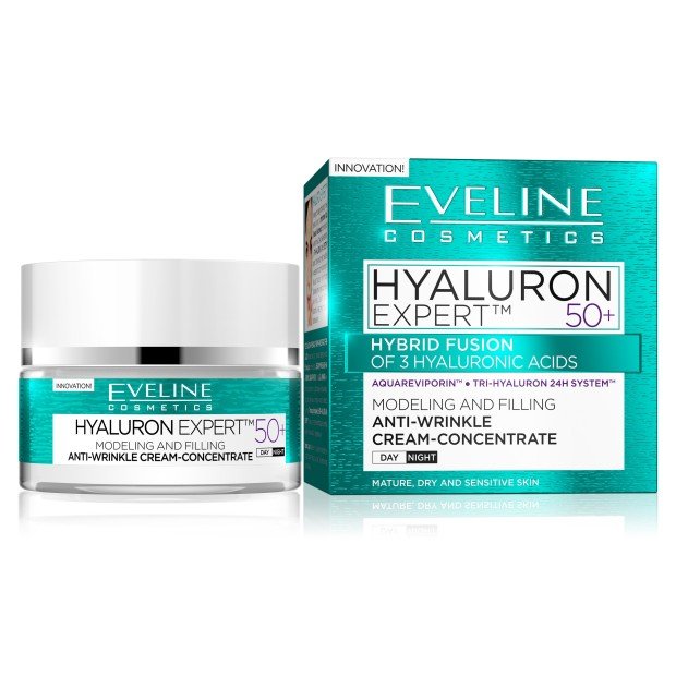 Eveline hyaluron 4D 50+ krém 50ml