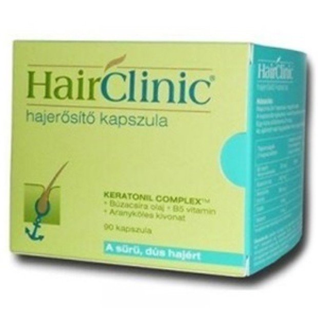 HairClinic hajszépség kapszula (Hair Clinic) 90db