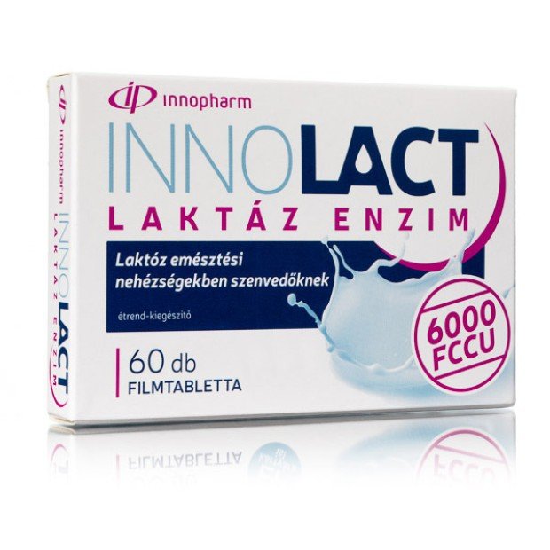 Innopharm innolact laktázenzim 6000 fccu 60db