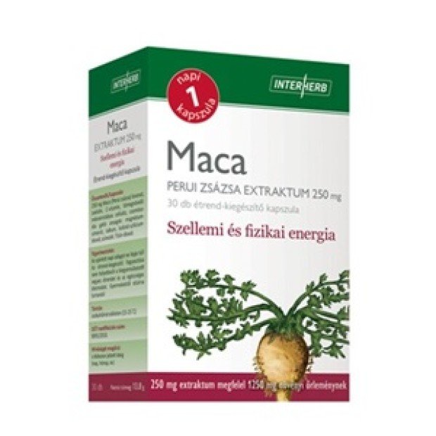 Interherb maca perui zsázsa kapszula 30db