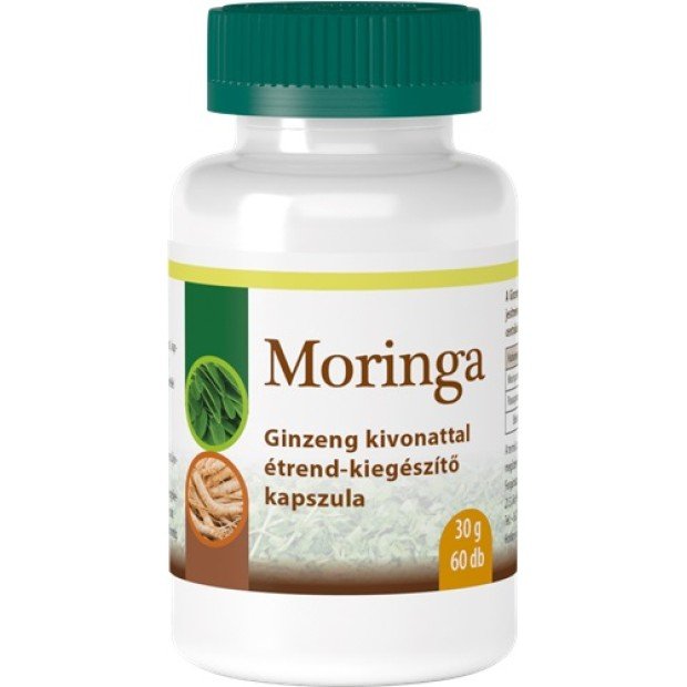 Moringa kapszula ginzeng kivonattal 60db