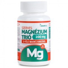 Netamin szerves magnézium trió tabletta 60db Netamin szerves magnézium trió tabletta 60db