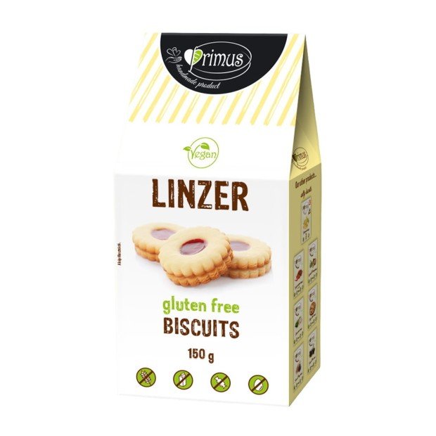 Primus vegán linzer 150g