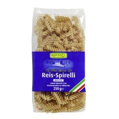 Rapunzel bio rizstészta spirál teljes kiörlésű 250g Rapunzel bio rizstészta spirál teljes kiörlésű 250g