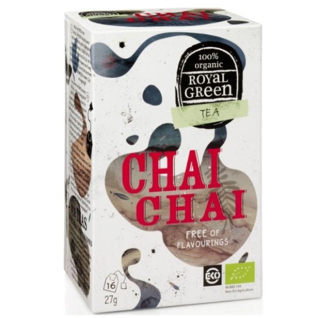 Royal green bio tea chai fekete 16filter