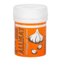 Allisat fokhagyma drazsé 100db Allisat fokhagyma drazsé 100db