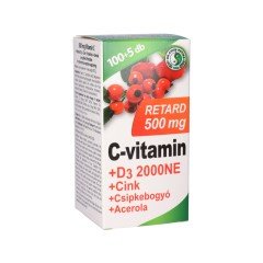Dr.Chen c-vitamin 500mg retard+d3-vitamin 105db Dr.Chen c-vitamin 500mg retard+d3-vitamin 105db