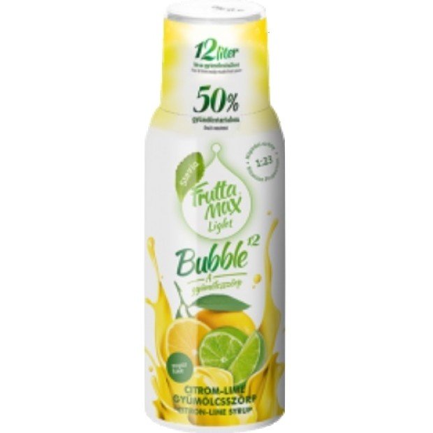 Frutta max gyümölcsszörp citrom-lime light 500ml