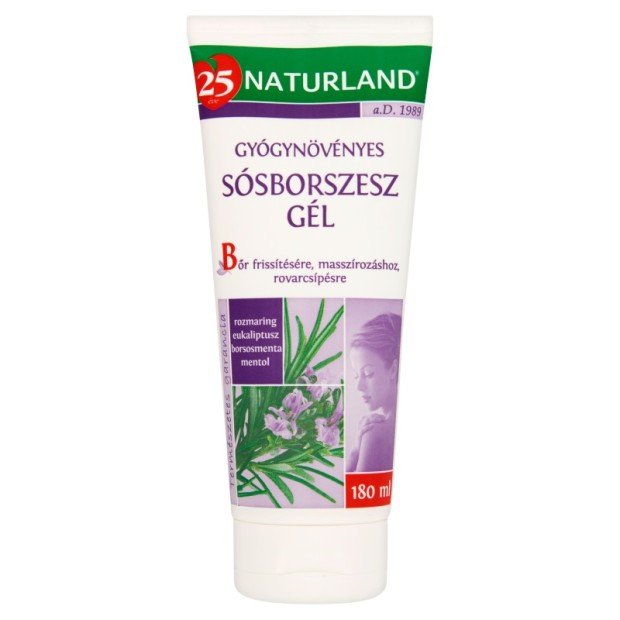 Naturland gyógynövényes sósborszeszgél 180ml