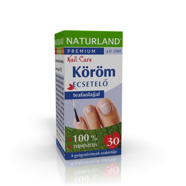 Naturland köröm ecsetelő teafaolajjal 10ml