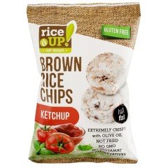 Rice up rizs chips ketchup 60g Rice up rizs chips ketchup 60g