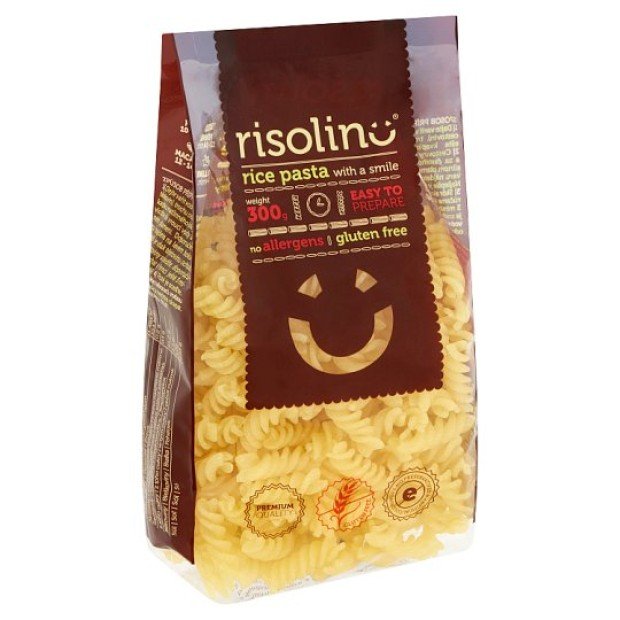 Risolino rizstészta fusilli 300g