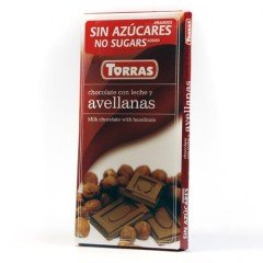 Torras tejcsokoládé mogyorós 75g Torras tejcsokoládé mogyorós 75g