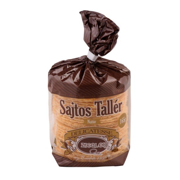 Ziegler sajtos tallér natúr 165g 