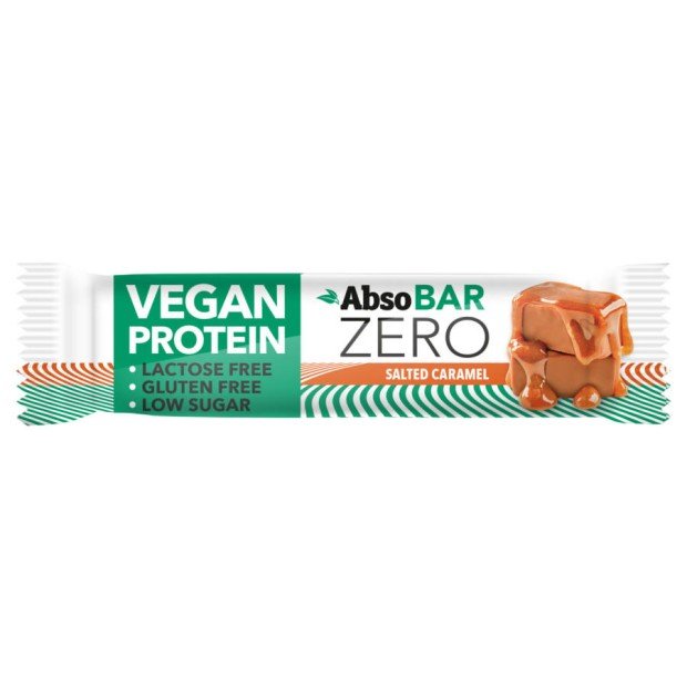 Absobar zero protein szelet sós karamell 40g