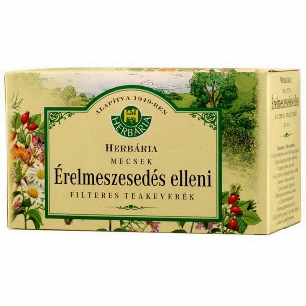 Herbária érelmeszesedés elleni tea 20 filter