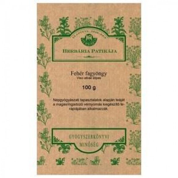 Herbária fehér fagyöngy tea 100g 