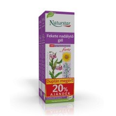 Naturstar fekete nadálytő gél forte 2x60ml