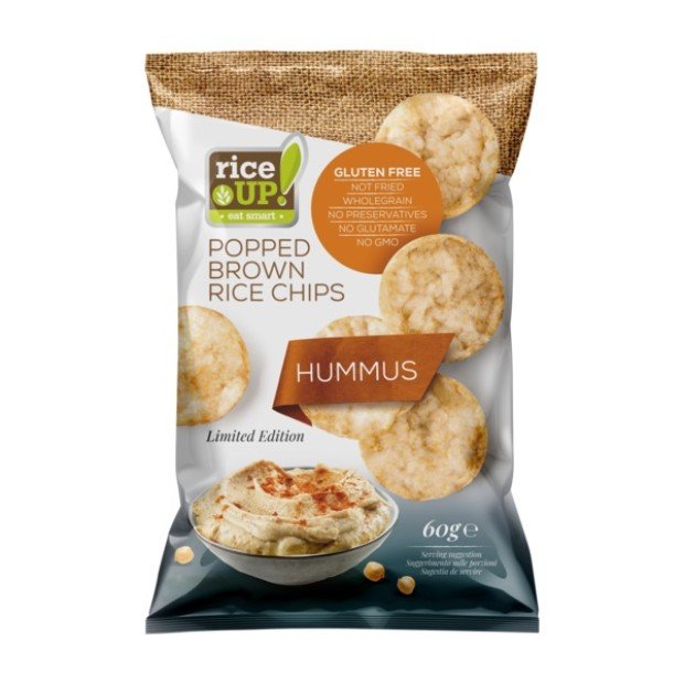 Rice up barnarizs chips humusz 60g