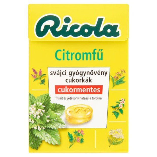 Ricola cukor citromfű 40g