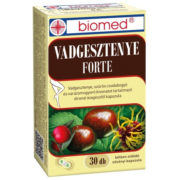 Biomed vadgesztenye forte kepszula 30db