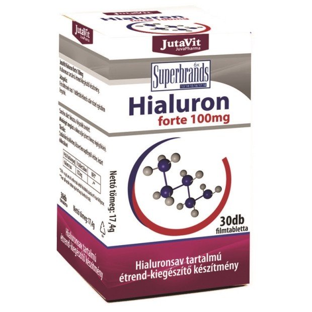 Jutavit hialuron forte 100mg tabletta 30db