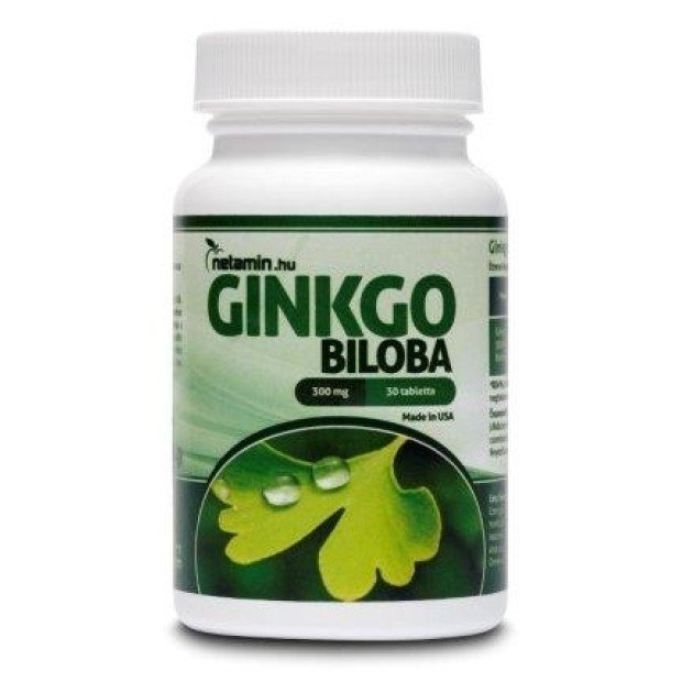 Netamin ginkgo biloba tabletta 60db