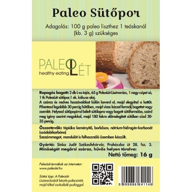 Paleolét sütőpor 36g