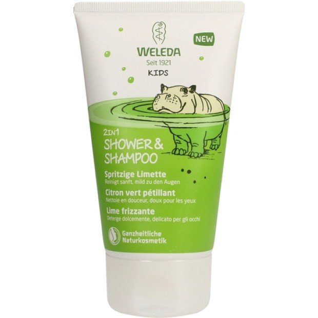 Weleda kids sampon-tusfürdő lime 150ml