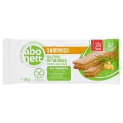 Abonett sandwich sajtos-snidlinges gluténmentes 26g Abonett sandwich sajtos-snidlinges gluténmentes 26g