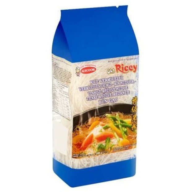 Acecook oh!ricey rizstészta cérnametélt 200g Acecook oh!ricey rizstészta cérnametélt 200g