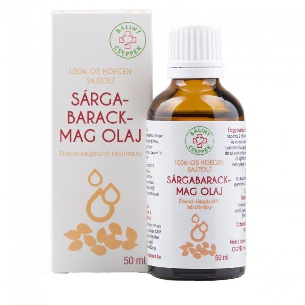 Bálint sárgabarackmag-Olaj 50ml