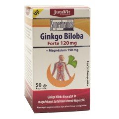 Jutavit ginkgo biloba 120mg + magnézium 150mg 50db Jutavit ginkgo biloba 120mg + magnézium 150mg 50db