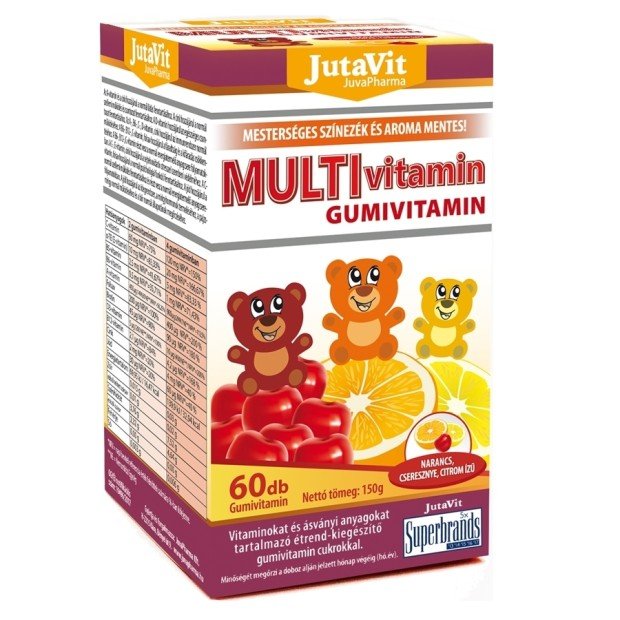 Jutavit multivitamin gumivitamin 60db