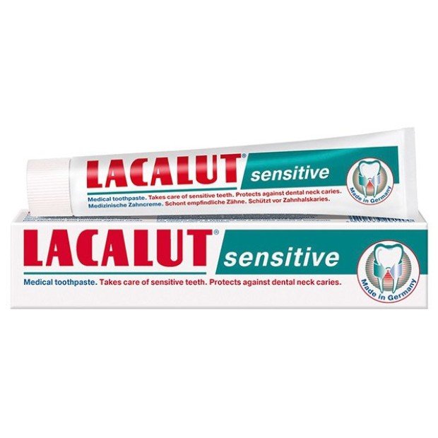 Lacalut sensitive fogkrém 75ml